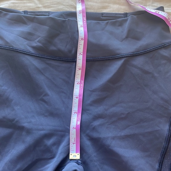 Lululemon Never Still Crop 21” Leggings Cadet Blue‎ size 8 - Picture 11 of 12